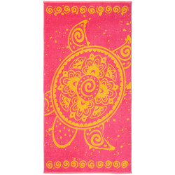 Esposa OSUŠKA NA PLÁŽ, 90/180 cm, růžová, pink