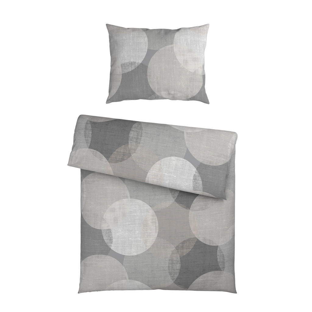 Esposa POVLEČENÍ, flanel, antracitová, 140/200 cm