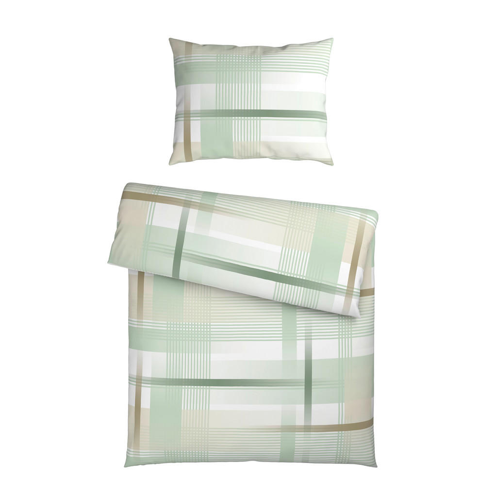 Esposa POVLEČENÍ, flanel, zelená, 140/200 cm