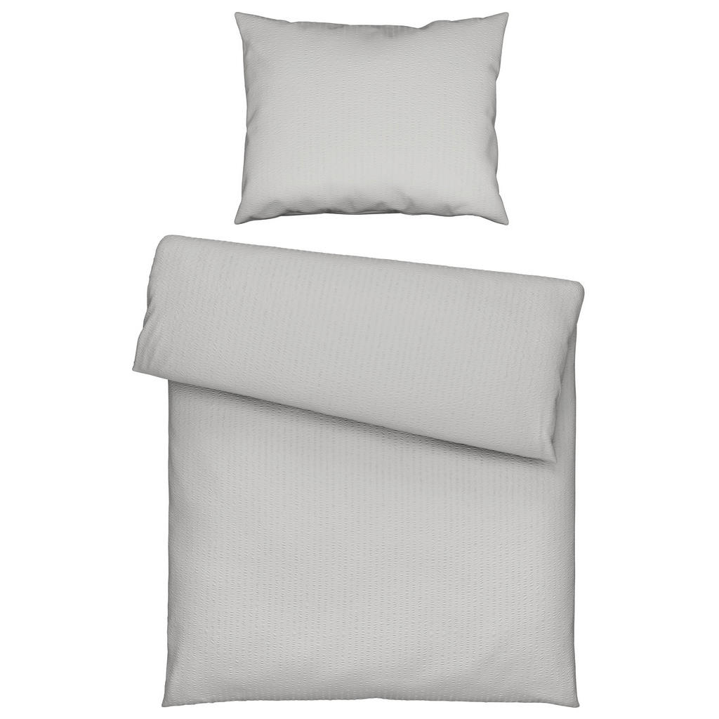 Esposa POVLEČENÍ, krep, šedá, 140/200 cm