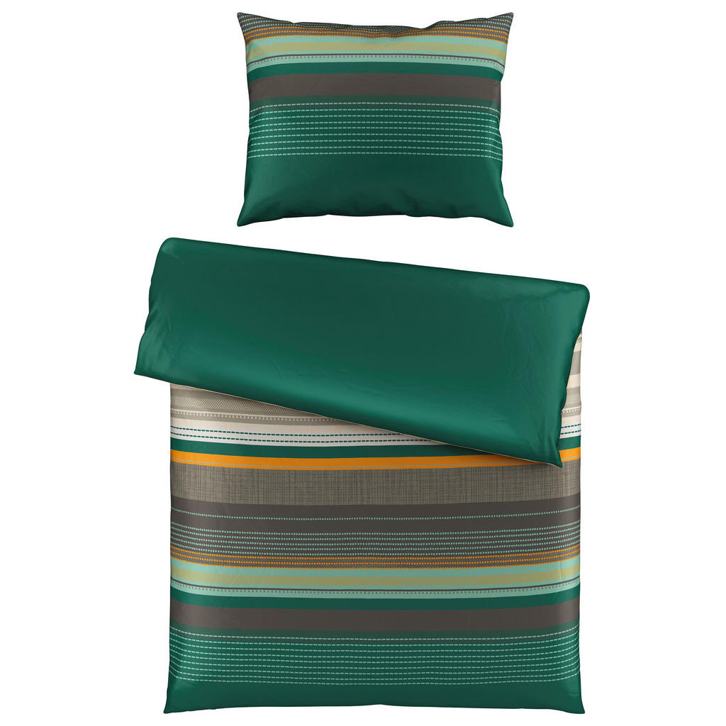 Esposa POVLEČENÍ, makosatén, zelená, 140/200 cm