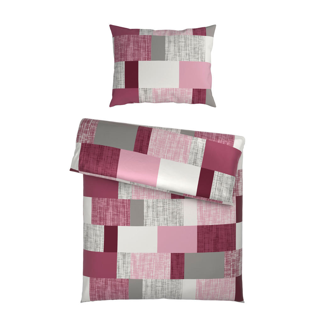 Esposa POVLEČENÍ, satén, bobulová, 140/200 cm