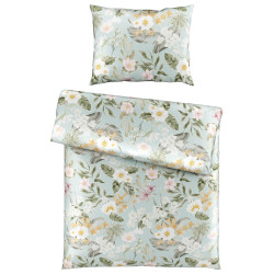 Esposa POVLEČENÍ, satén, mátově zelená, 140/200 cm