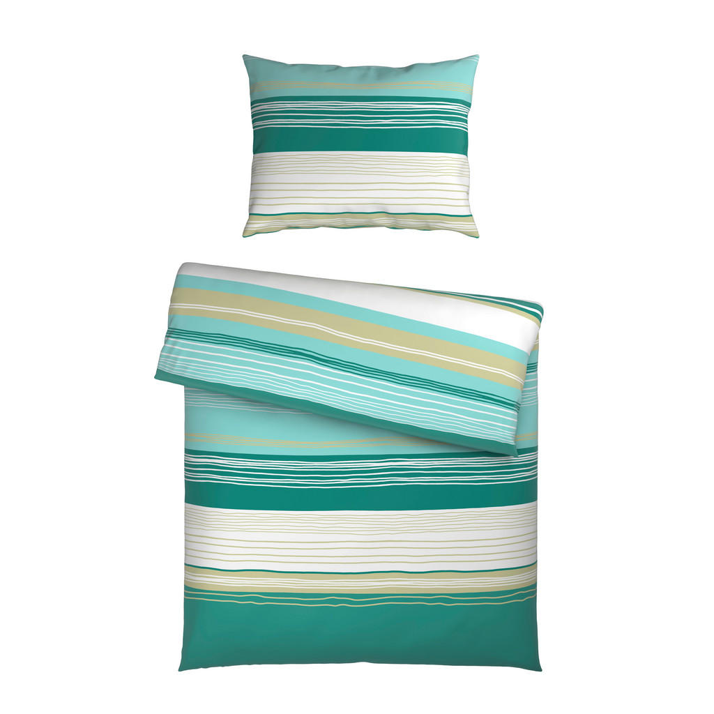 Esposa POVLEČENÍ, satén, modrá, 140/200 cm