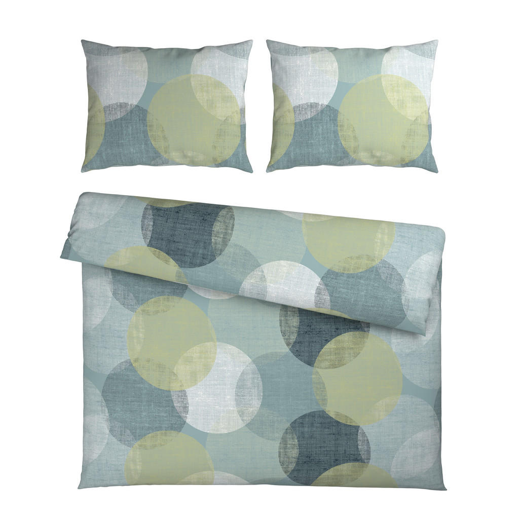 Esposa POVLEČENÍ, flanel, tyrkysová, 200/200 cm