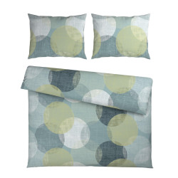 Esposa POVLEČENÍ, flanel, tyrkysová, 200/200 cm