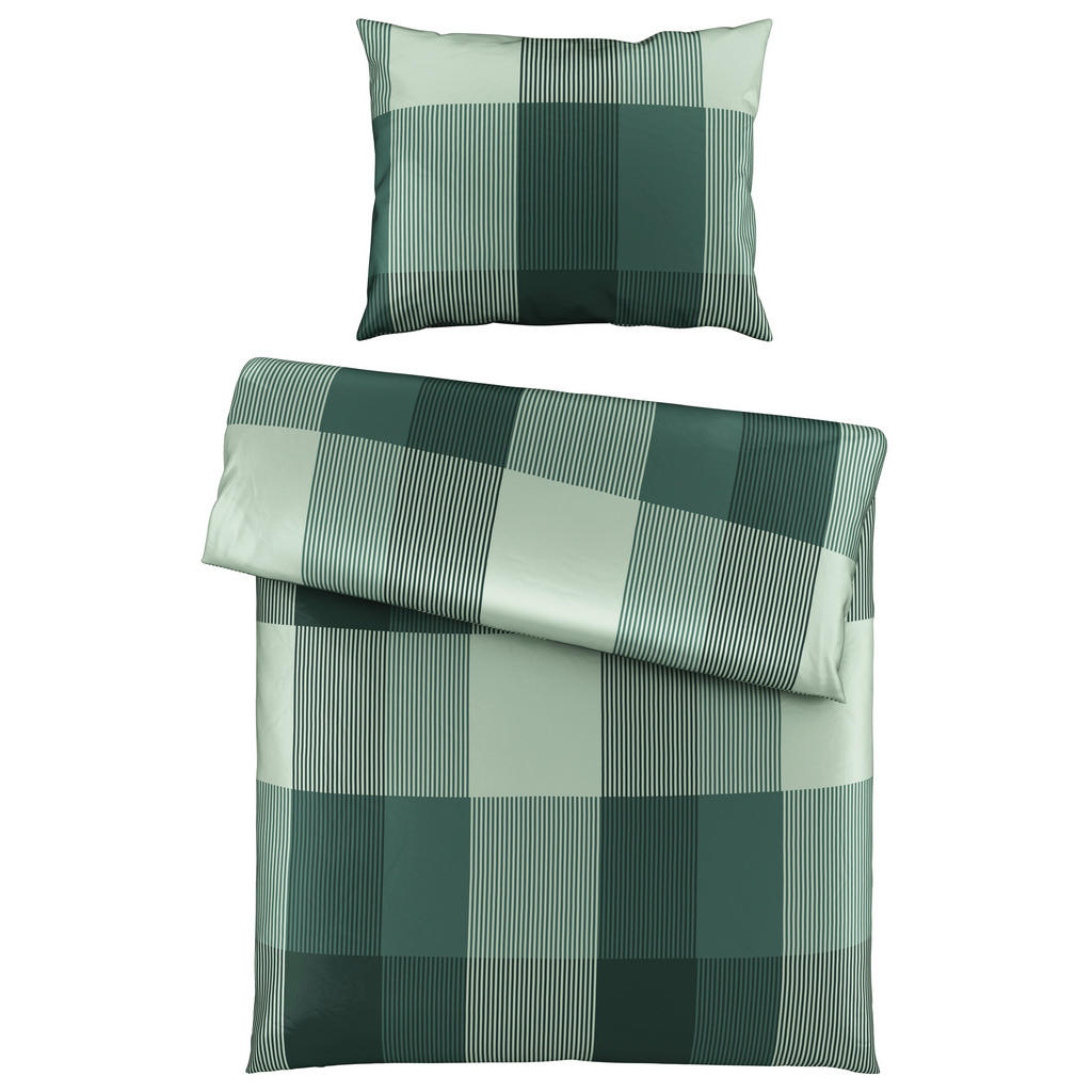 Esposa POVLEČENÍ, satén, zelená, 140/200 cm