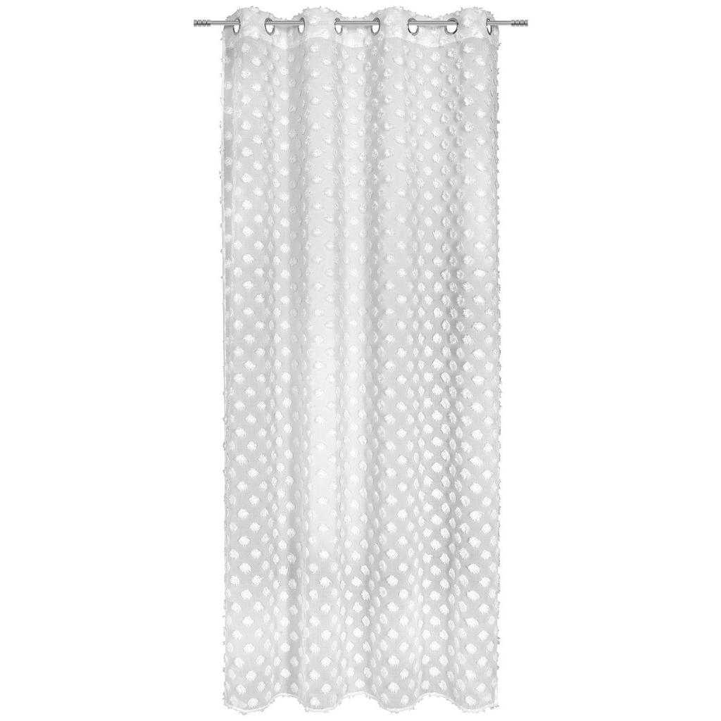 Esposa ZÁVĚS S OČKY, poloprůhledné, 140/245 cm
