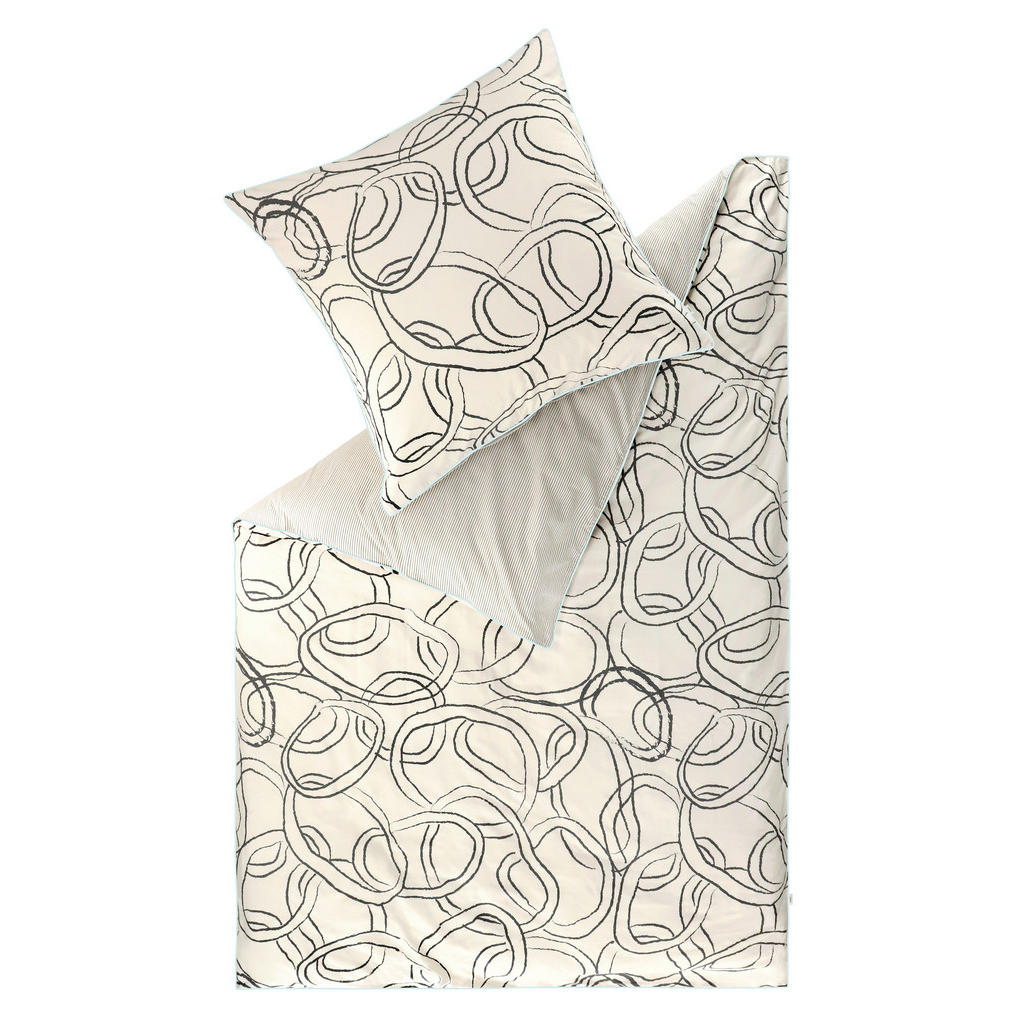 Esprit LICENČNÍ POVLEČENÍ, renforcé, krémová, šedá, béžová, 140/200 cm