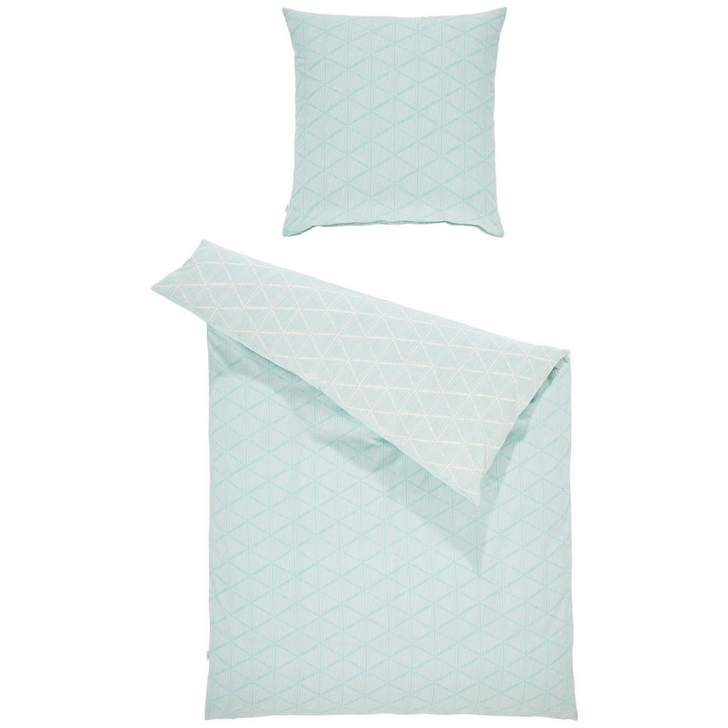 Esprit OBOUSTRANNÉ POVLEČENÍ, renforcé, mátově zelená, 135/200 cm