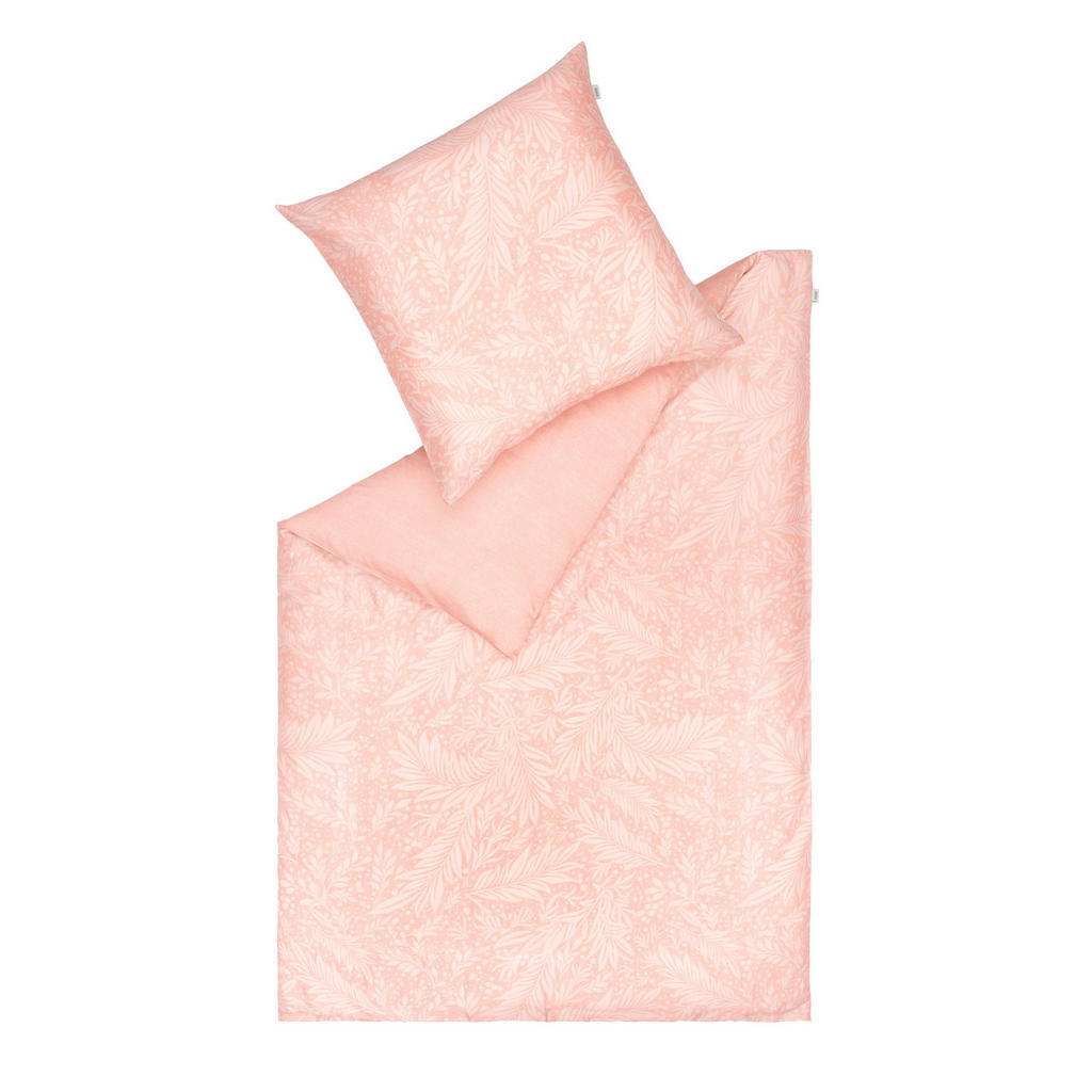 Esprit OBOUSTRANNÉ POVLEČENÍ, satén, krémová, přírodní barvy, růžová, 135/200 cm