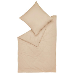 Esprit POVLEČENÍ, flanel, krémová, pískové barvy, 200/200 cm
