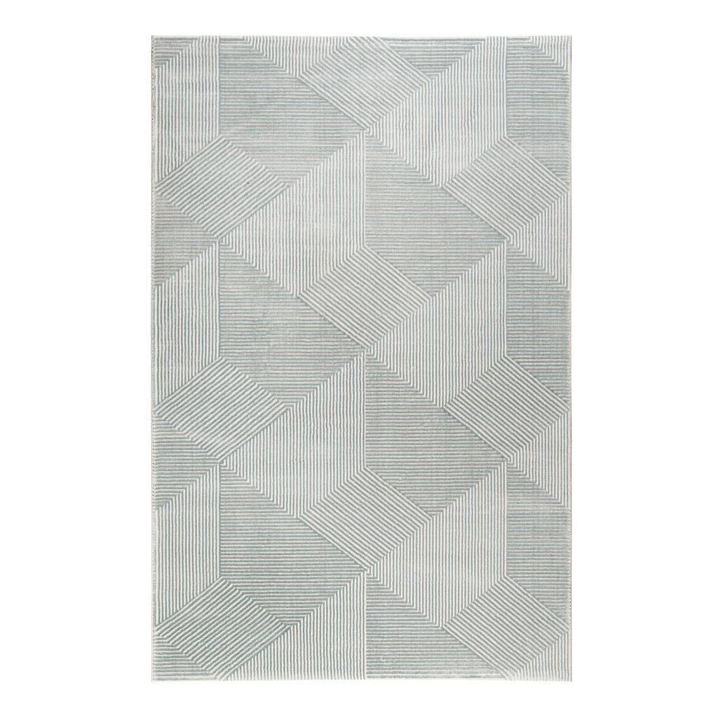 Esprit TKANÝ KOBEREC, 120/170 cm šedá, tyrkysová