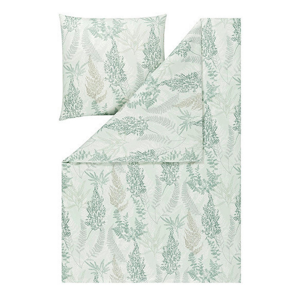 Estella POVLEČENÍ, interlock jersey, šalvějově zelená, 140/200 cm