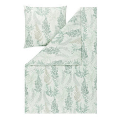 Estella POVLEČENÍ, interlock jersey, šalvějově zelená, 140/200 cm