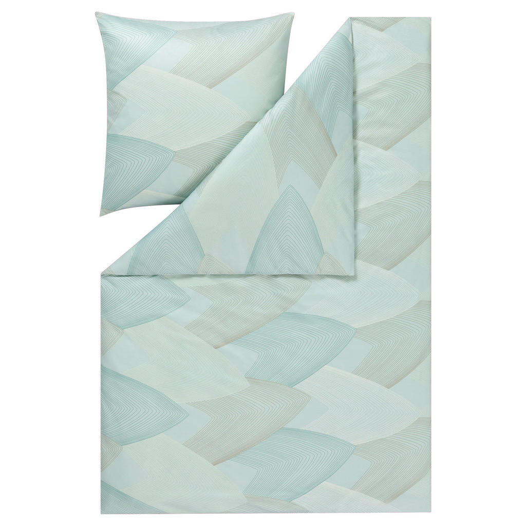 Estella POVLEČENÍ, interlock jersey, mátově zelená, 140/200 cm