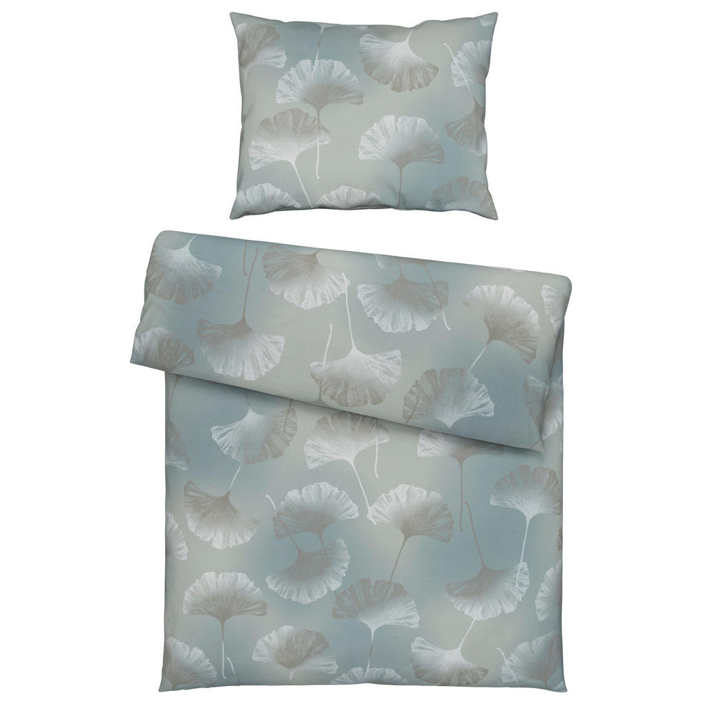 Estella POVLEČENÍ, interlock jersey, olivově zelená, 140/200 cm