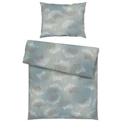 Estella POVLEČENÍ, interlock jersey, olivově zelená, 140/200 cm