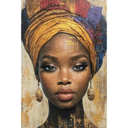 Euroart OBRAZ NA HLINÍKOVÉ DESCE, lidé, 120/80/2 cm