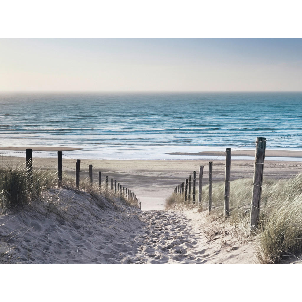 Euroart OBRAZ NA SKLE, pláž a moře, 30/40 cm