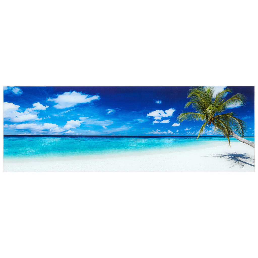 Euroart OBRAZ NA SKLE, pláž a moře, 33/98/1,40 cm