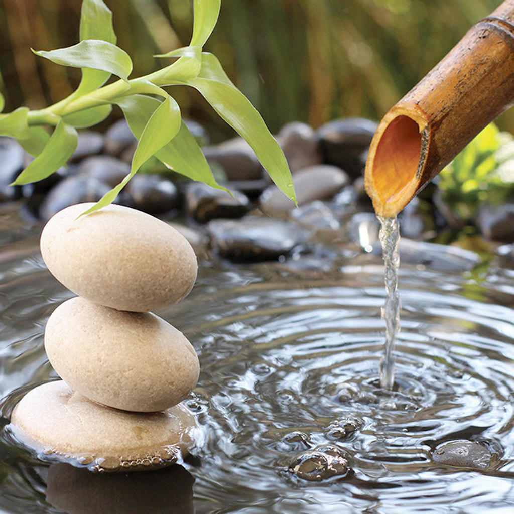 Euroart OBRAZ NA SKLE, zen, 30/30 cm