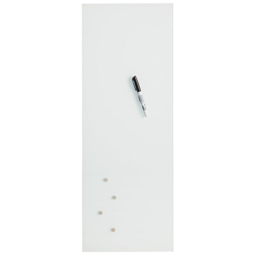 Euroart SKLENĚNÁ MAGNETICKÁ TABULE, sklo, 30/80 cm