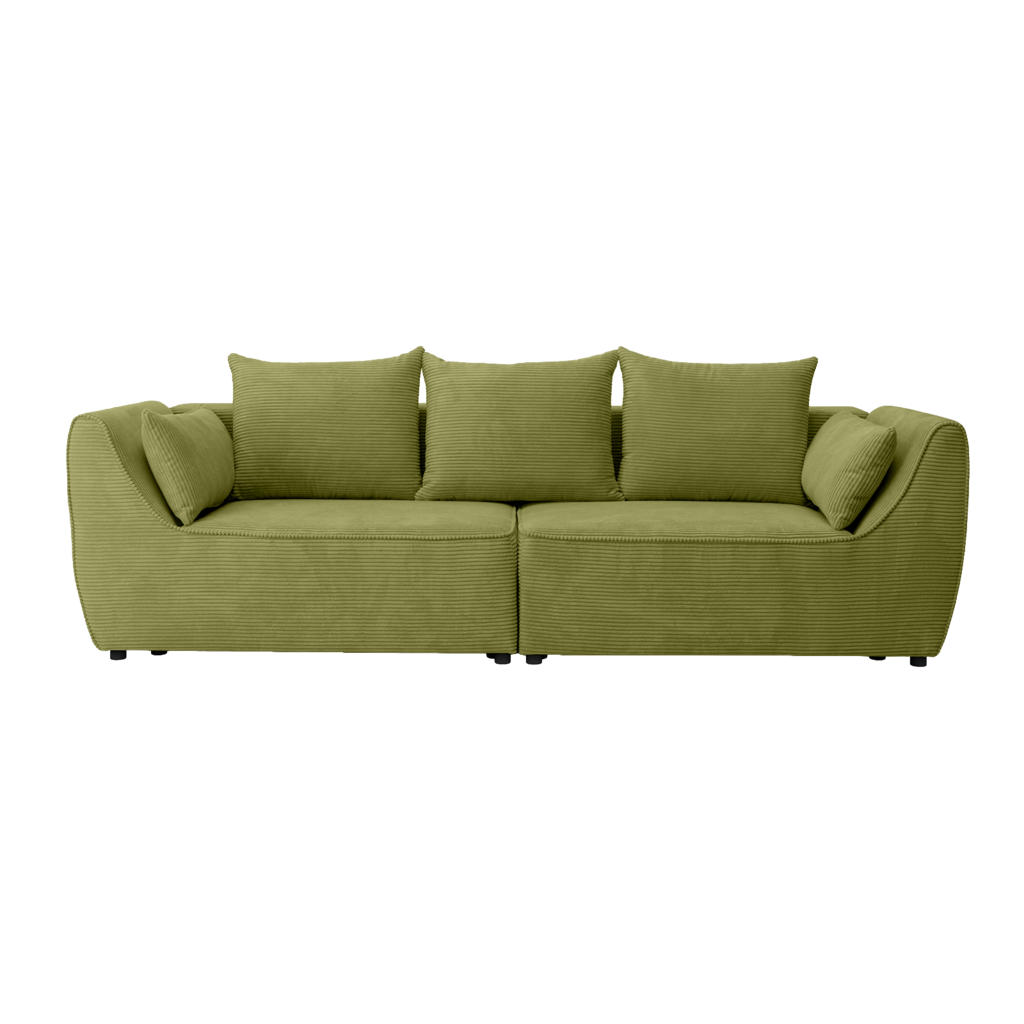Fedve SOFA GRABO s funkcí spaní, Zelená