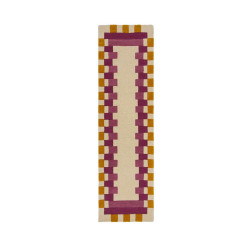 Flair Rugs BĚHOUN, 60/230 cm, žlutá, růžová