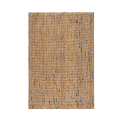 Flair Rugs RUČNĚ TKANÝ KOBEREC, 120/170 cm modrá, přírodní barvy