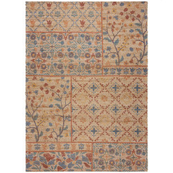Flair Rugs RUČNĚ TKANÝ KOBEREC, 80/150 cm modrá