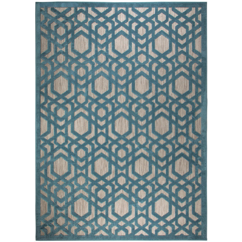 Flair Rugs VENKOVNÍ KOBEREC, 120/170 cm modrá