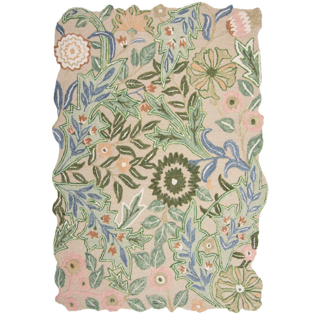 Flair Rugs VLNĚNÝ KOBEREC, 160/230 cm zelená