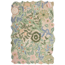 Flair Rugs VLNĚNÝ KOBEREC, 160/230 cm zelená