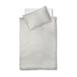 Fleuresse POVLEČENÍ, interlock jersey, šedá, 140/200 cm