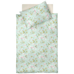 Fleuresse POVLEČENÍ, makosatén, tyrkysová, bílá, bobulová, curry žlutá, olivově zelená, 140/200 cm