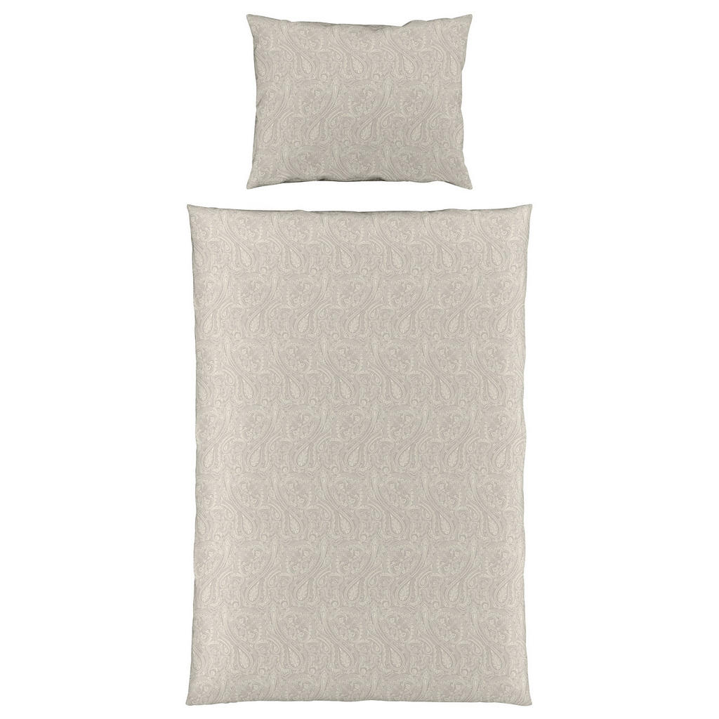 Fleuresse POVLEČENÍ, damašek, světle šedá, 140/200 cm