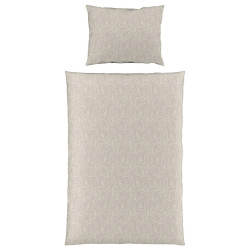 Fleuresse POVLEČENÍ, damašek, světle šedá, 140/200 cm