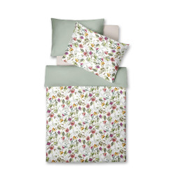 Fleuresse POVLEČENÍ, makosatén, oranžová, bílá, světle žlutá, tmavě růžová, olivově zelená, 140/200 cm