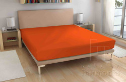 Froté prostěradlo - cihlová - 60 x 120 cm