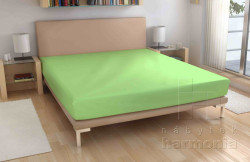 Froté prostěradlo - světle zelené - 60 x 120 cm
