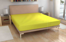 Froté prostěradlo 6 - citrónová - 60 x 120 cm