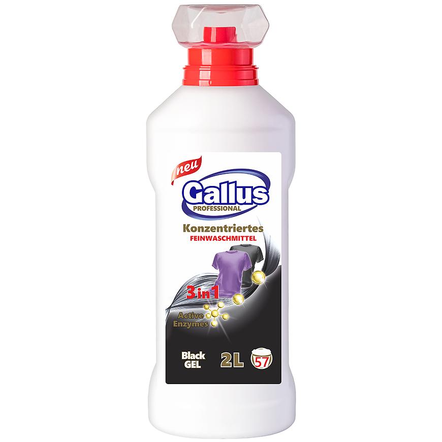 Gallus prací gel 2 l 3v1 Black