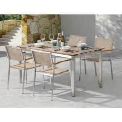 Gardenson ZAHRADNÍ SESTAVA kov, textil, kompozitní dřevo