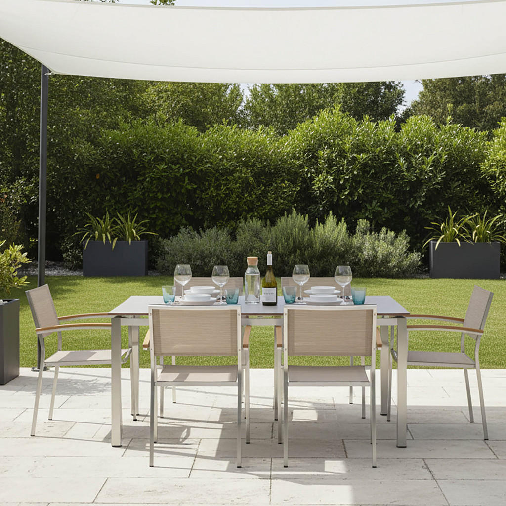 Gardenson ZAHRADNÍ SESTAVA kov, textil, kompozitní dřevo