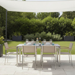 Gardenson ZAHRADNÍ SESTAVA kov, textil, kompozitní dřevo