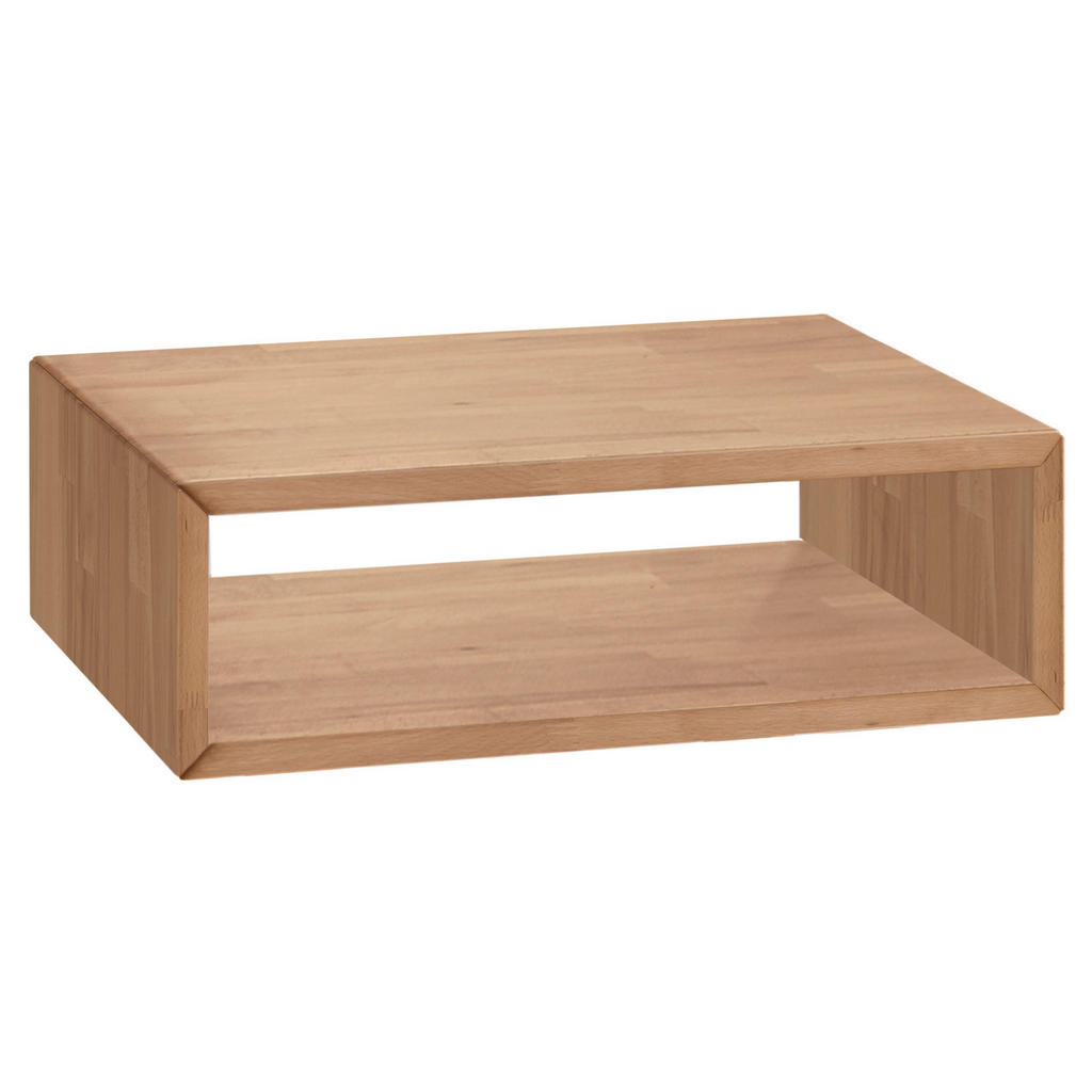 Hasena NOČNÍ STOLEK K POSTELI, jádrový buk, jádrový buk, 50/16/41 cm