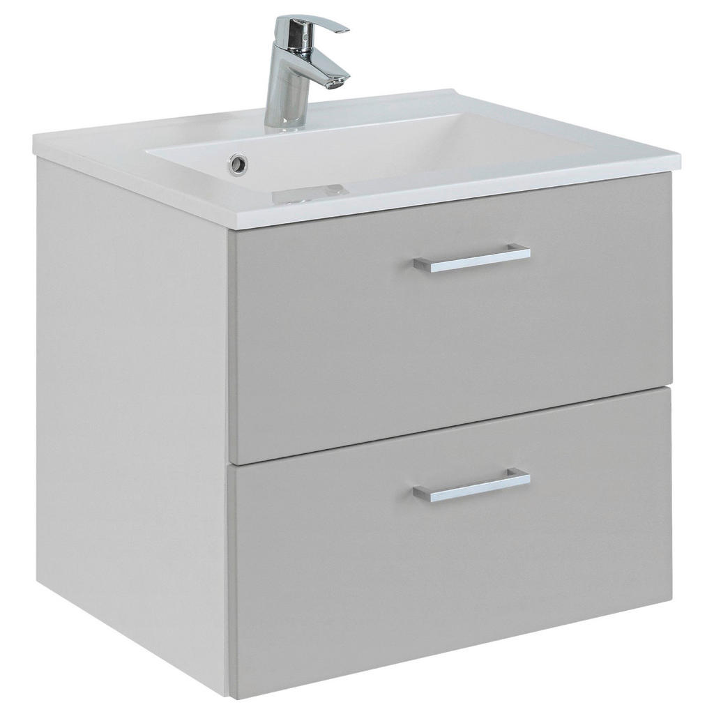 Held SKŘÍŇKA S UMYVADLEM, šedá, bílá, 60 cm