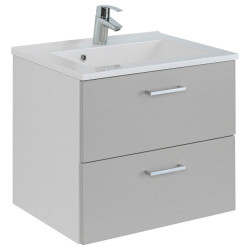 Held SKŘÍŇKA S UMYVADLEM, šedá, bílá, 60 cm