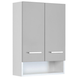 Held ZÁVĚSNÁ SKŘÍŇKA, světle šedá, bílá, 50/71/20 cm